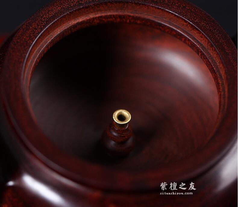 小叶紫檀香炉-2