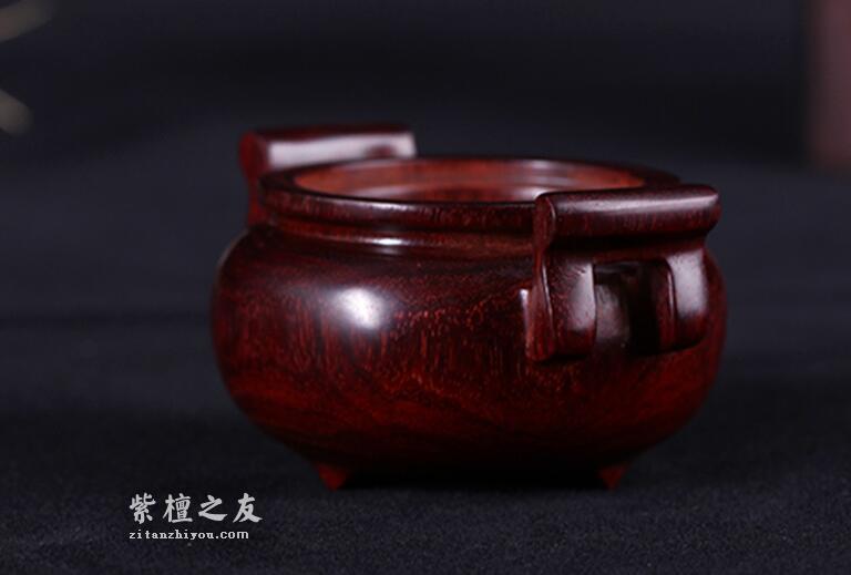 小叶紫檀香炉-4
