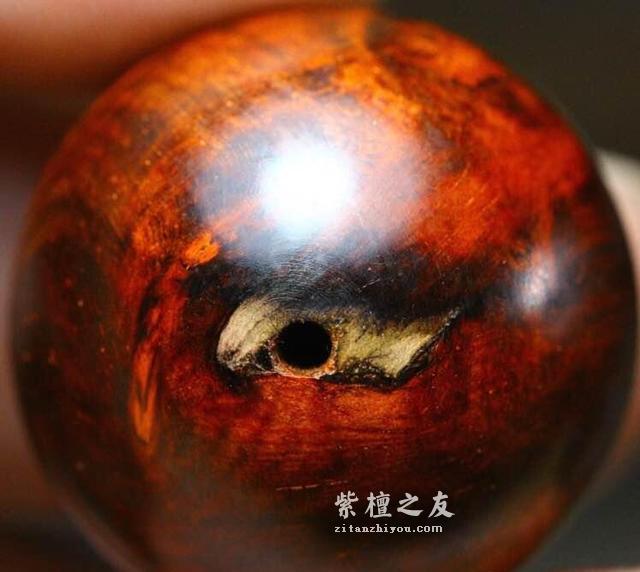 紫檀手串的瘤疤裂以及粉补的大剧透！-2