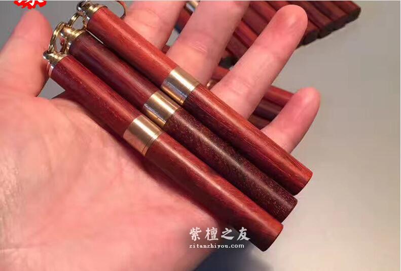 印度小叶紫檀挖耳勺 美观易携带耳勺-3