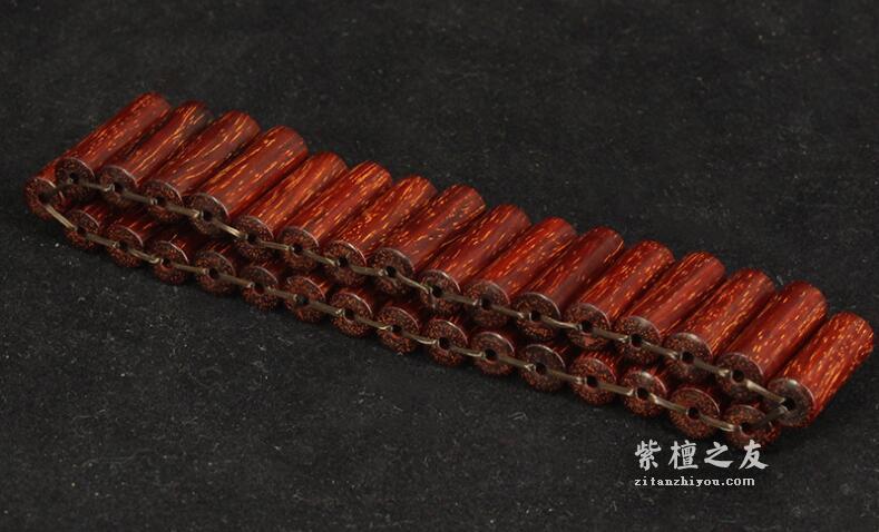 印度小叶紫檀坦克珠手串 佛珠手链个性化男女款手串-8