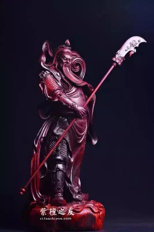 一人一刀，书写紫檀雕刻之美！-12