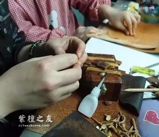 小葫芦加紫檀边角料，竟然能做出这么好看的手串-6
