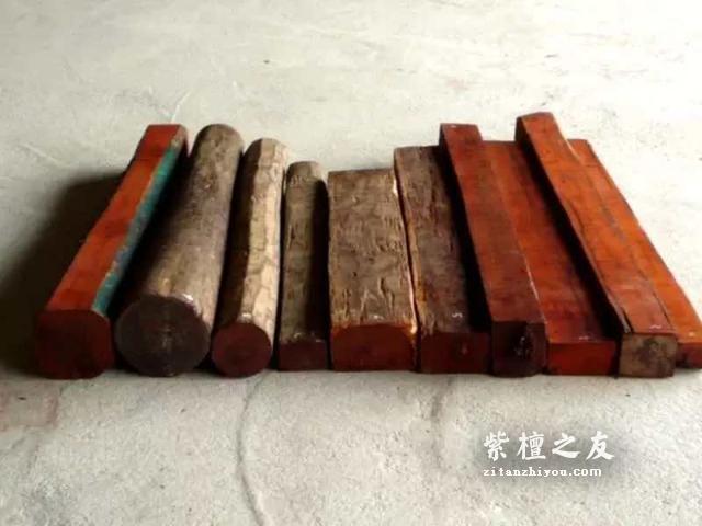 细说小叶紫檀拆房料-2