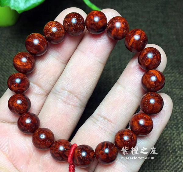 小叶紫檀怎么才能盘出带玻璃感的包浆效果？-3