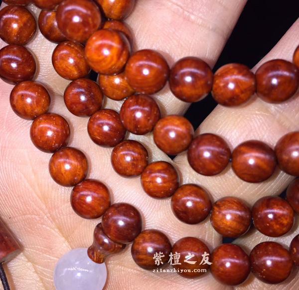 小叶紫檀怎么才能盘出带玻璃感的包浆效果？-8