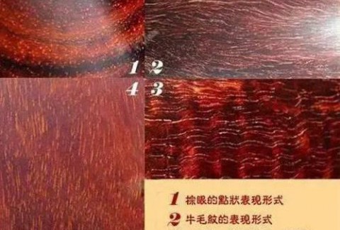 纯干货：小叶紫檀最全的18个鉴别方法！