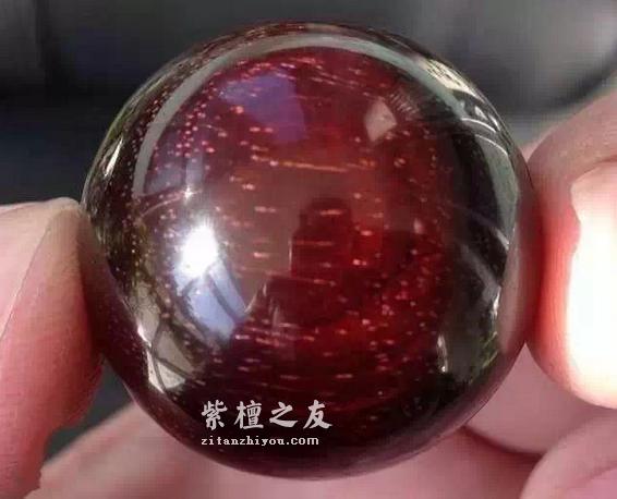 小叶紫檀手串盘出包浆的心酸历程-3