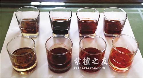 血檀究竟品质如何？看看与小叶紫檀的对比实验就知道了！-5