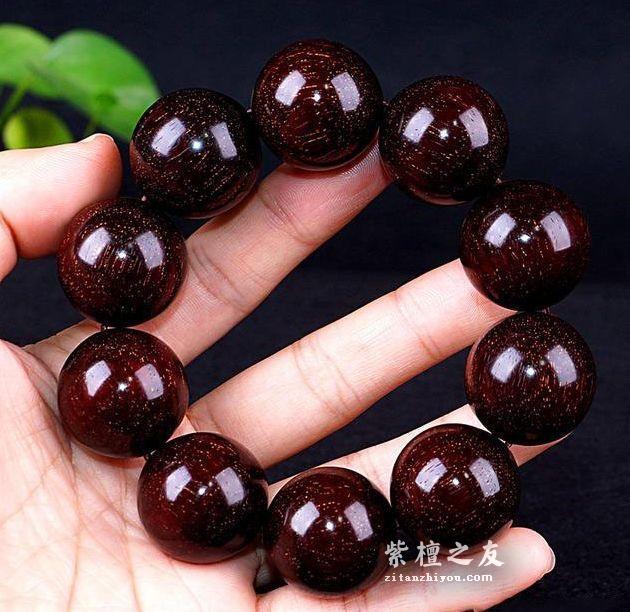 小叶紫檀手串把玩注意事项-1