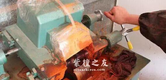 揭秘小叶紫檀金星造假之术-7