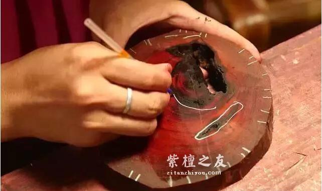 图文详解紫檀手串的制作过程-5