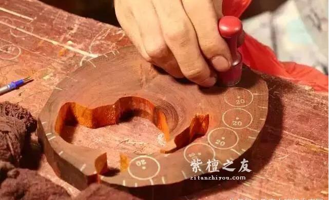 图文详解紫檀手串的制作过程-7