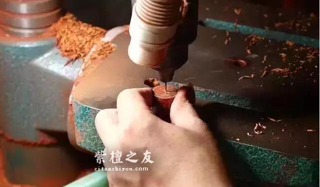 图文详解紫檀手串的制作过程-9