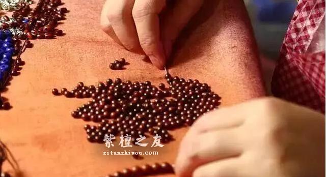 图文详解紫檀手串的制作过程-15