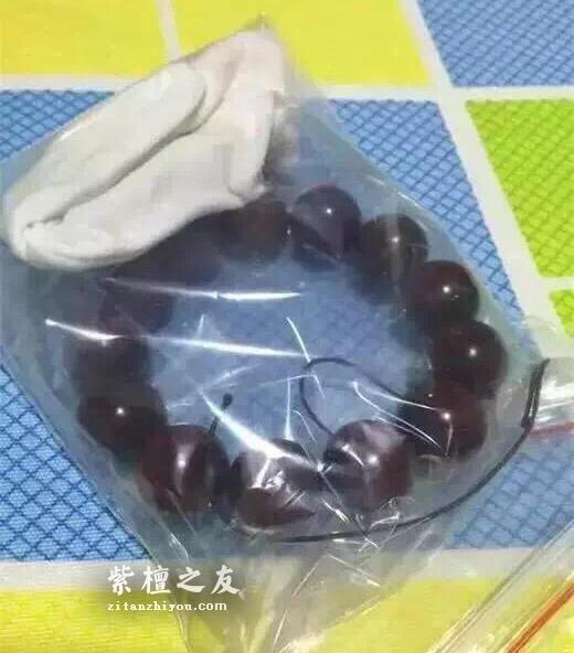 小叶紫檀佛珠开裂完美解决方法-5