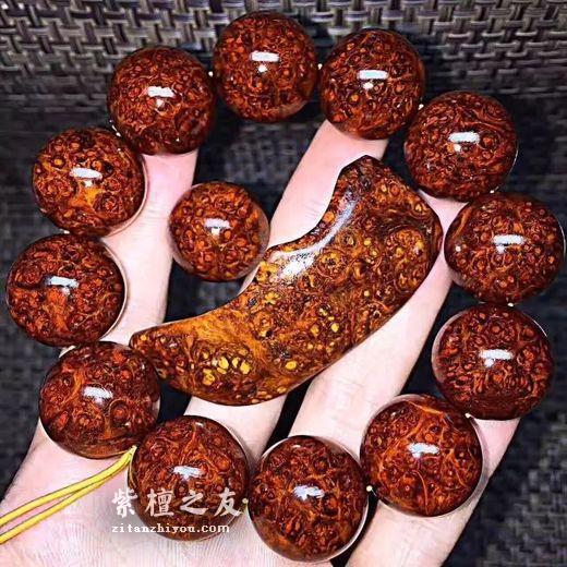 关于小叶紫檀手串，这可能是最全面的知识了！-14