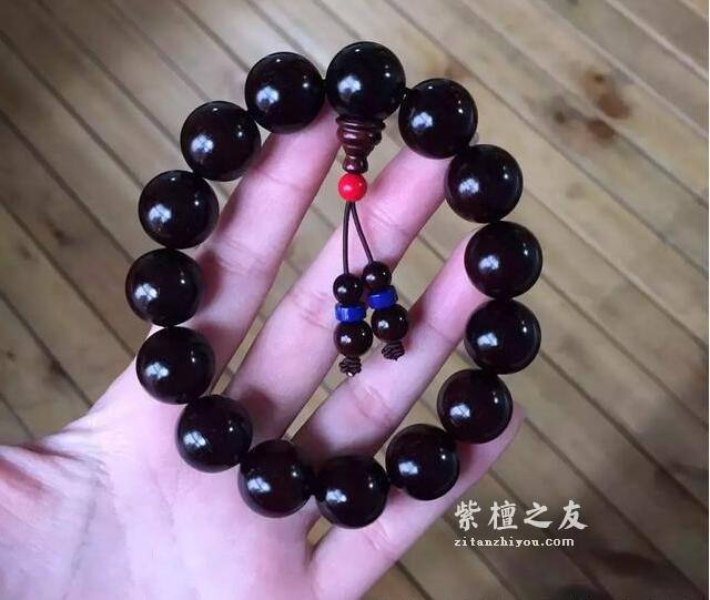 小叶紫檀手串为什么会越盘越黑了？-6