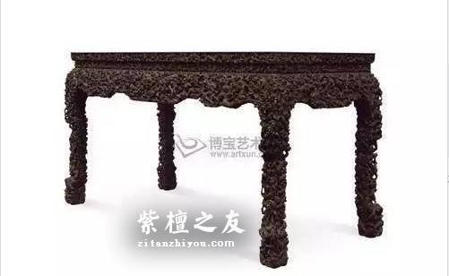 史上最贵的10件小叶紫檀家具盘点-8