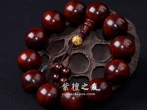 小叶紫檀为什么这么贵，如何挑选小叶紫檀手串？-5