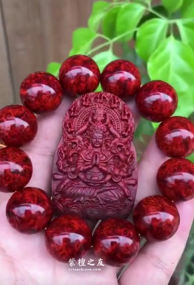 小叶紫檀颜色怎么看？是红色好还是深紫色好？-2