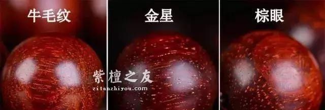 细说小叶紫檀之棕眼、金星、牛毛纹及盘玩-1