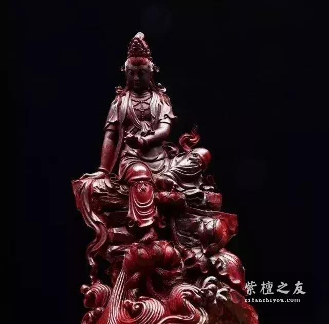 小叶紫檀雕刻件  清刀大师 ，那是一场美丽的邂逅~-2