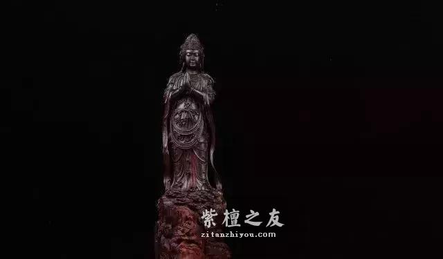 小叶紫檀雕刻件  清刀大师 ，那是一场美丽的邂逅~-8
