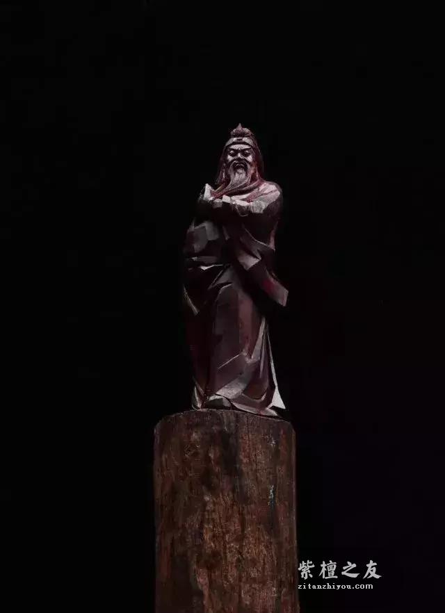 小叶紫檀雕刻件  清刀大师 ，那是一场美丽的邂逅~-4