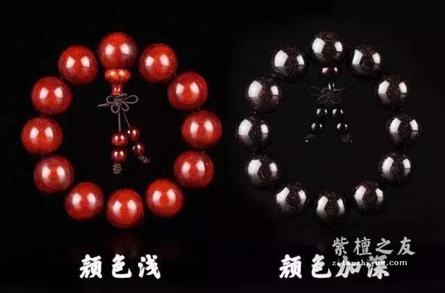 紫檀颜色加深后，金星、瘤疤等这些极品特征，还看得清吗?-1