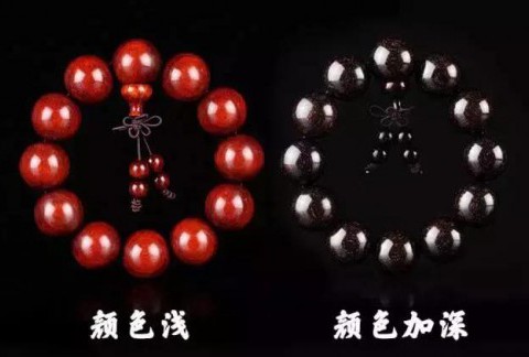 紫檀颜色加深后，金星、瘤疤等这些极品特征，还看得清吗?