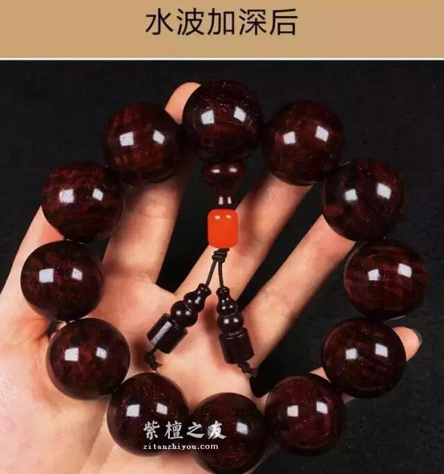紫檀颜色加深后，金星、瘤疤等这些极品特征，还看得清吗?-2