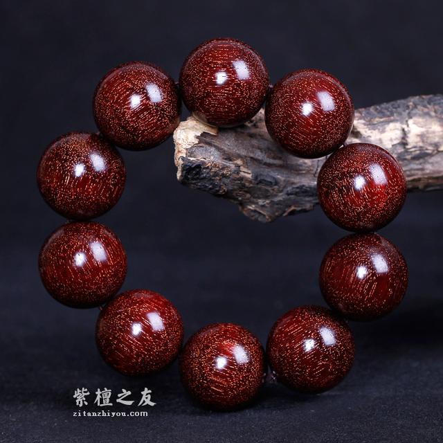 盘点小叶紫檀手串几种错误的盘法-4