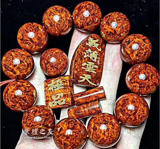 盘点小叶紫檀手串几种错误的盘法-3
