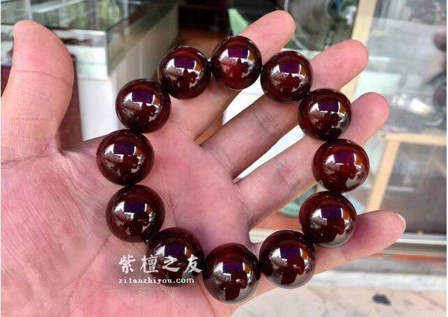 这才是真正的包浆玻璃底小叶紫檀！-1
