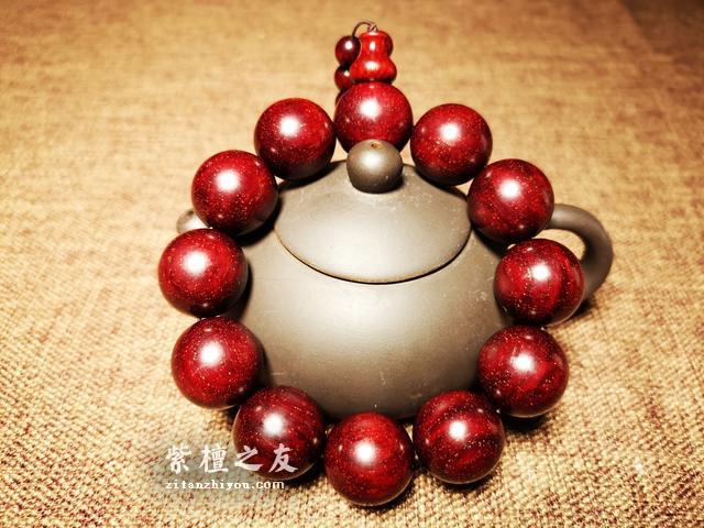 小叶紫檀手串 男人世界的狂想曲-4