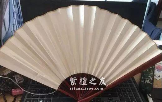 手工大神教你如何用小叶紫檀做扇子！-5