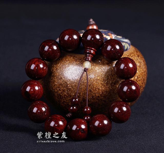 极品小叶紫檀手串如何盘，私密教程！-3