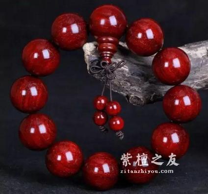 如何鉴定手串是不是胶磨？小叶紫檀真相大起底！-6