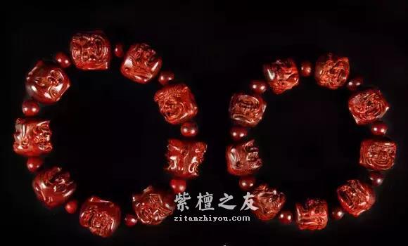第一次听说能补充阳气，“开运化煞”的四面佛小叶紫檀~-4
