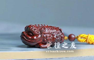 六种小叶紫檀神兽把件代表的寓意！-1