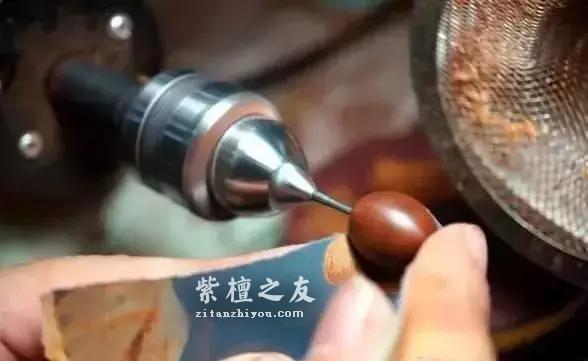 一串优质小叶紫檀手串不可忽视的五个制作工艺！-13
