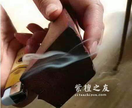 电吹风、热水、打火机、铁丝：无损鉴别小叶紫檀与血檀的“四大神器”-6