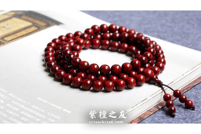 夏天，小叶紫檀手串这样盘就好！-2